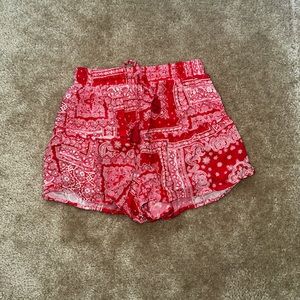 Light Weight Red shorts
